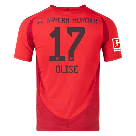 Bayern Munich 24/25 Home Jersey Olise #17 back