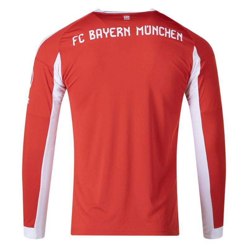 Bayern Munich 25/26 Long Sleeve Home Jersey back