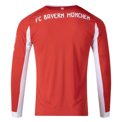 Bayern Munich 25/26 Long Sleeve Home Jersey back