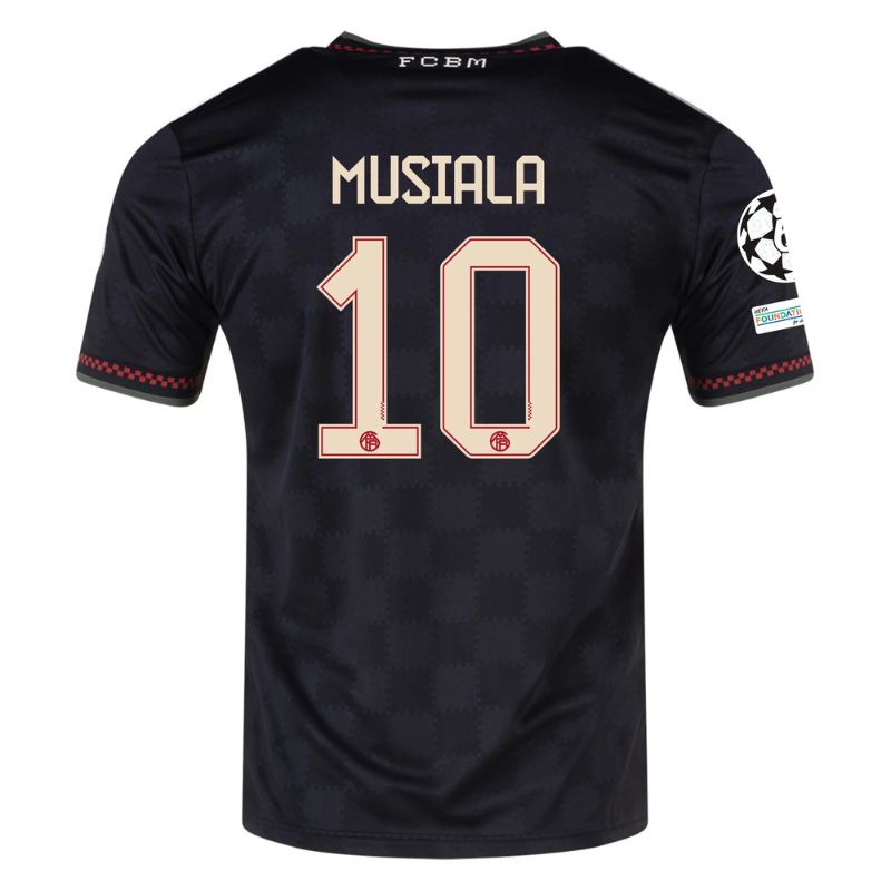 Bayern Munich 25/26 Third Jersey Musiala #10 back