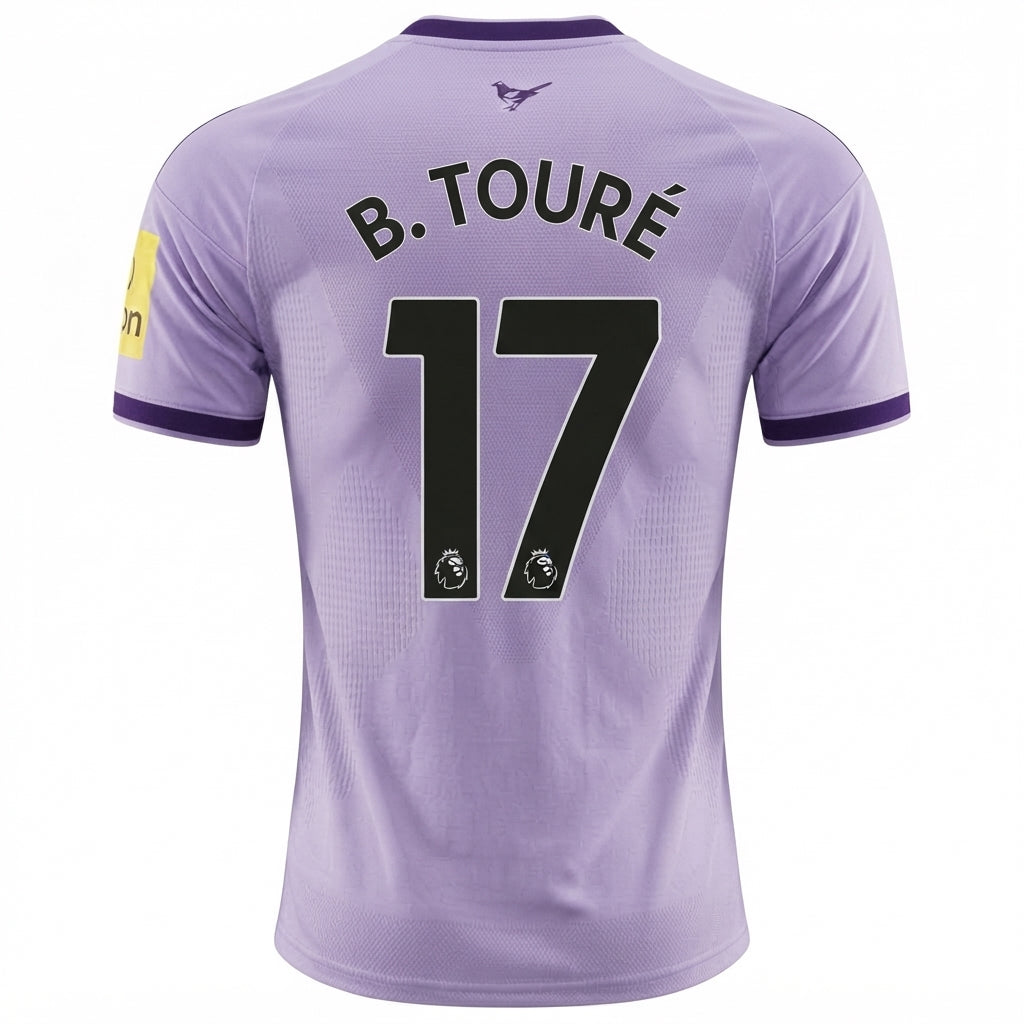 Newcastle 26/27 Third Jersey Bazoumana Touré #17