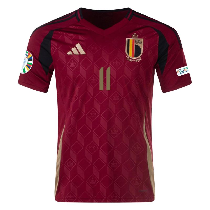 Belgium 2024 Home Jersey Doku #11 front