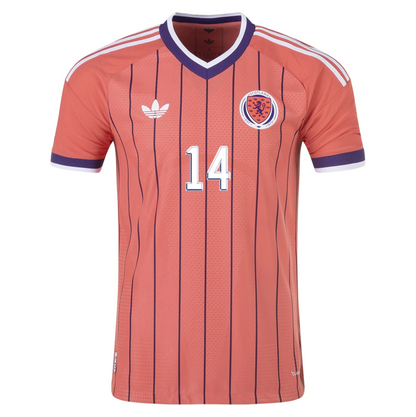 Scotland 2026 Away Jersey Billy Gilmour #14