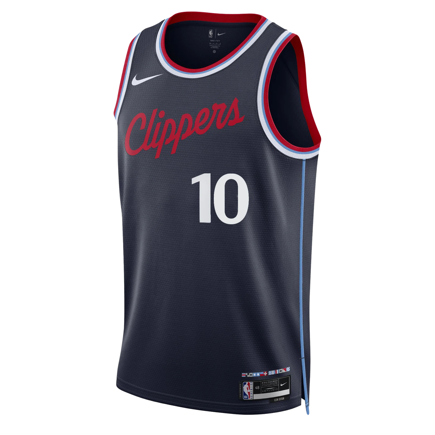 LA Clippers Navy Icon Jersey Bogdan Bogdanovic #10