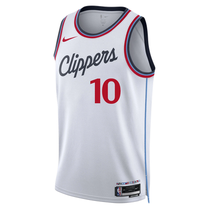 LA Clippers White Association Jersey Bogdan Bogdanovic #10