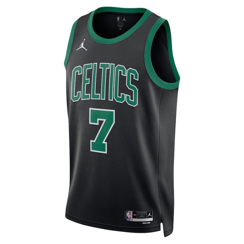 Boston Celtics Brown Jersey front