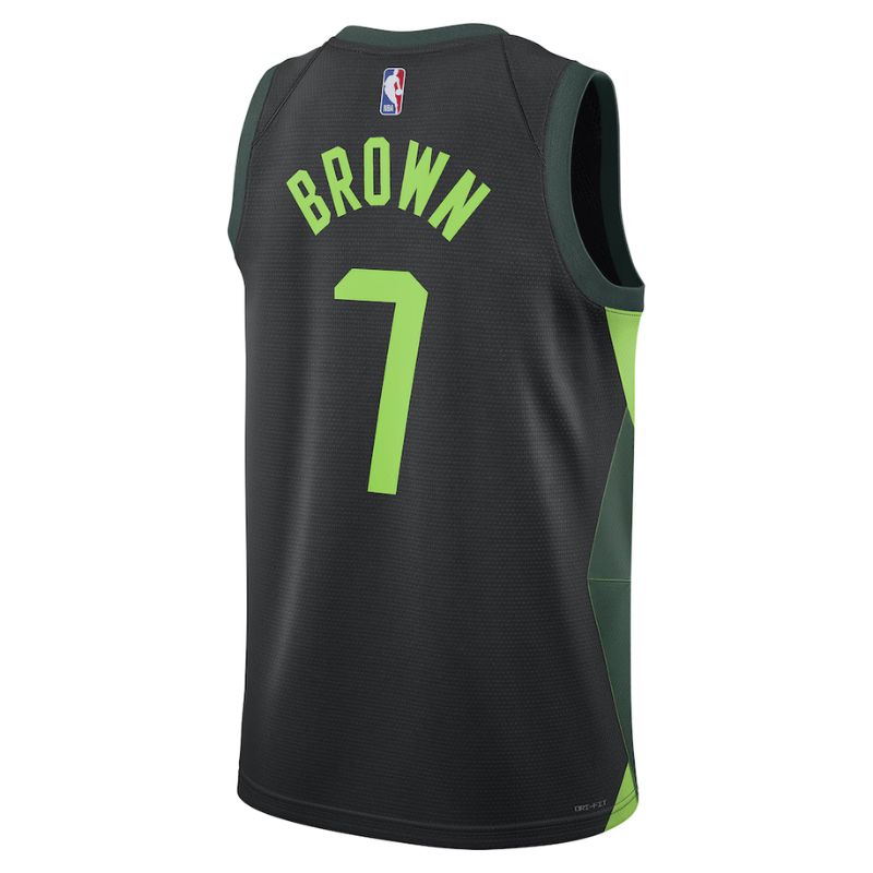 Boston Celtics 24/25 Brown Fourth Jersey back