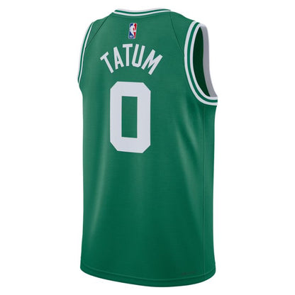 Boston Celtics Kelly Green Icon Jersey Jayson Tatum #0 back