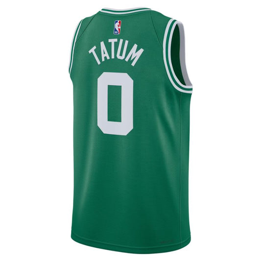 Boston Celtics Kelly Green Icon Jersey Jayson Tatum #0 back