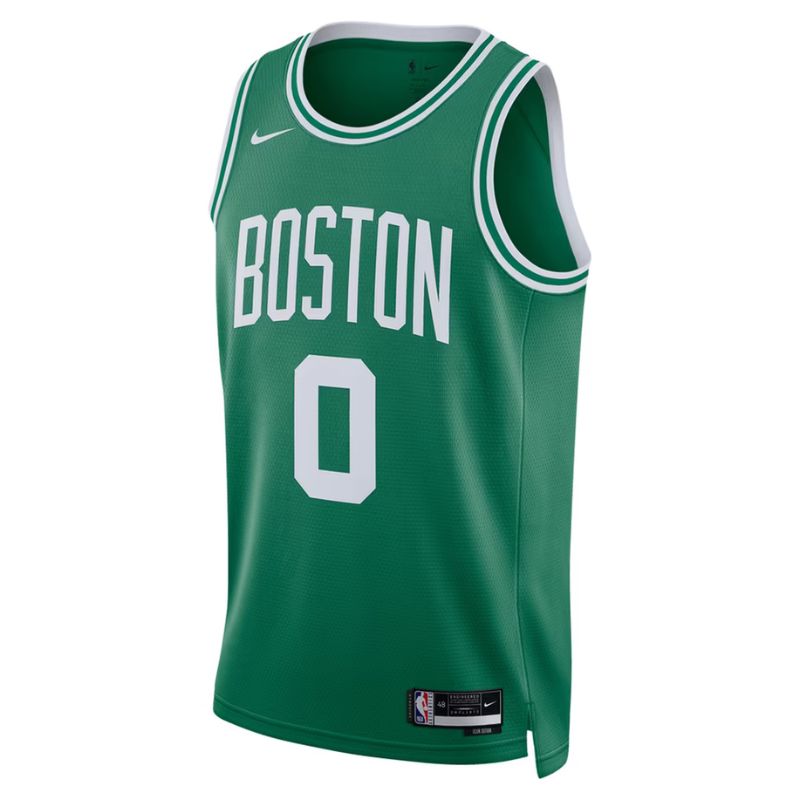 Boston Celtics Kelly Green Icon Jersey Jayson Tatum #0 front