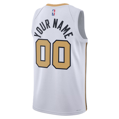 Boston Celtics White 2025-2026 City Edition Jersey Custom