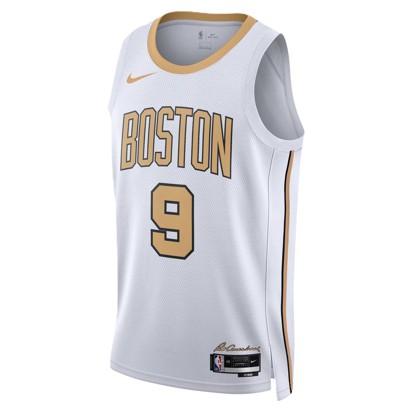 Boston Celtics White 2025-2026 City Edition Jersey Derrick White #9