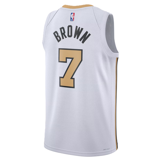 Boston Celtics White 2025-2026 City Edition Jersey Jaylen Brown #7