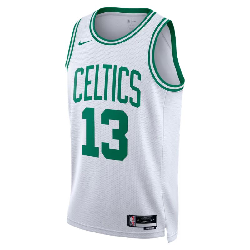 Boston Celtics White Association Jersey Paul George #13 front
