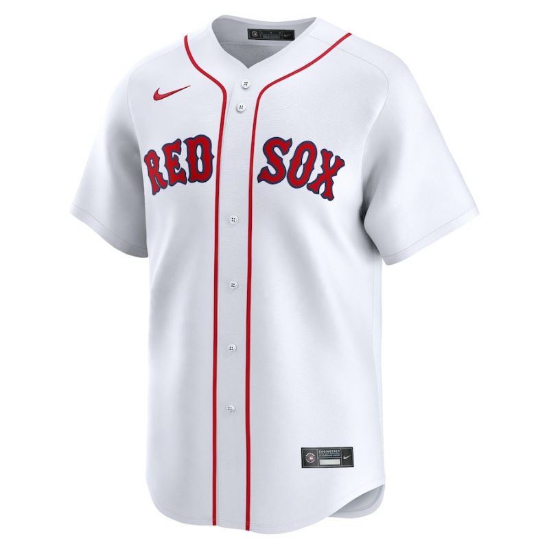 Boston Red Sox Custom Home Jersey front