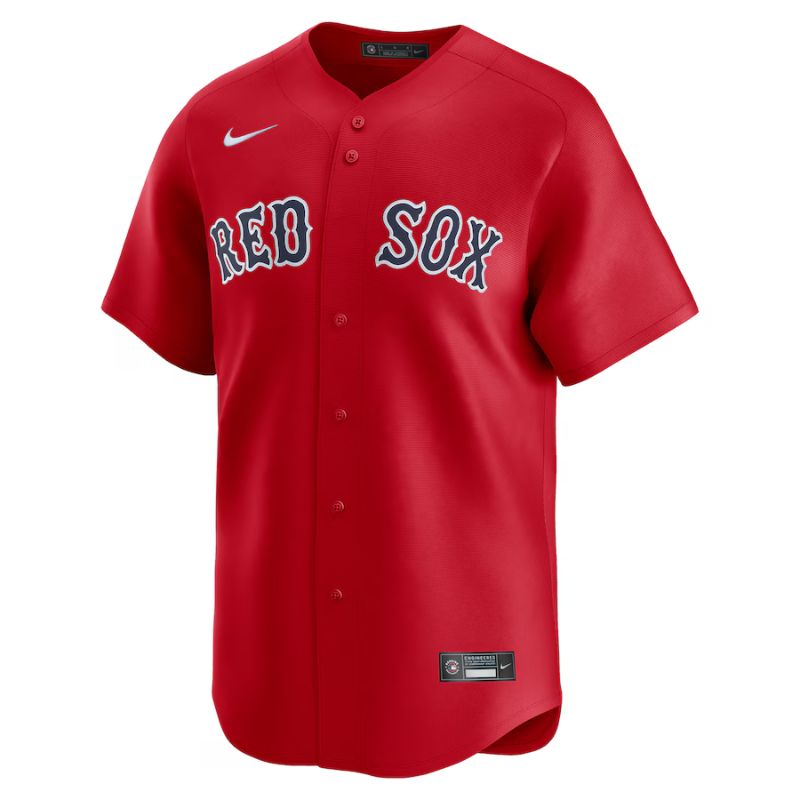 Boston Red Sox Custom Red Jersey front