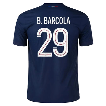 PSG 25/26 Home Jersey Bradley Barcola #29