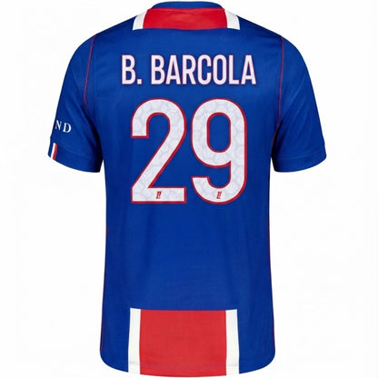 PSG 26/27 Home Jersey Bradley Barcola #29