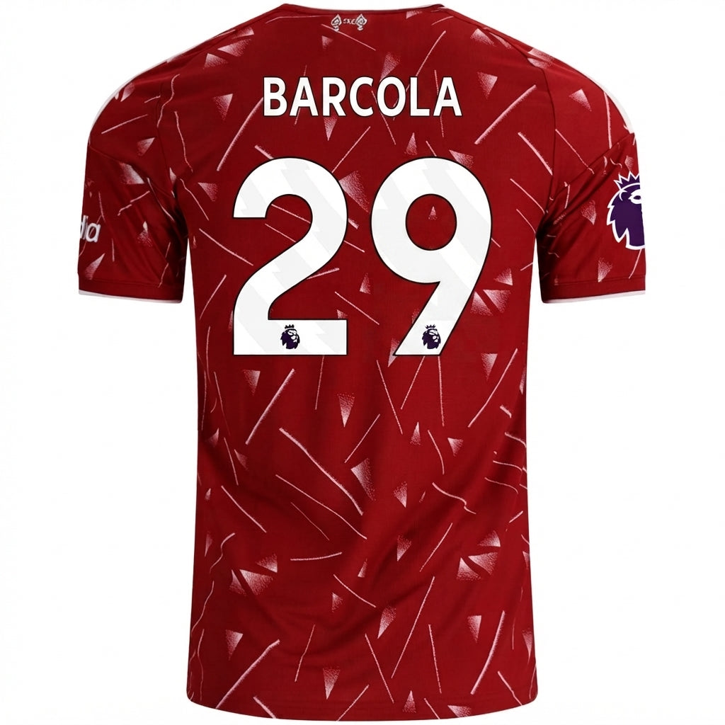 Liverpool 26/27 Home Jersey Bradley Barcola #29