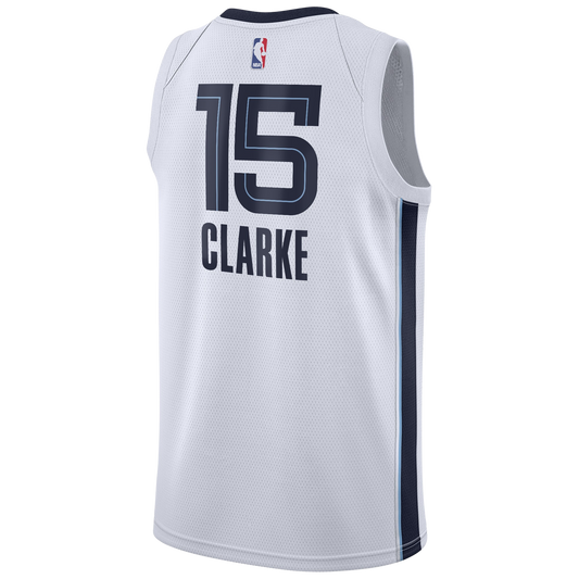 Memphis Grizzlies White Association Jersey Brandon Clarke #15