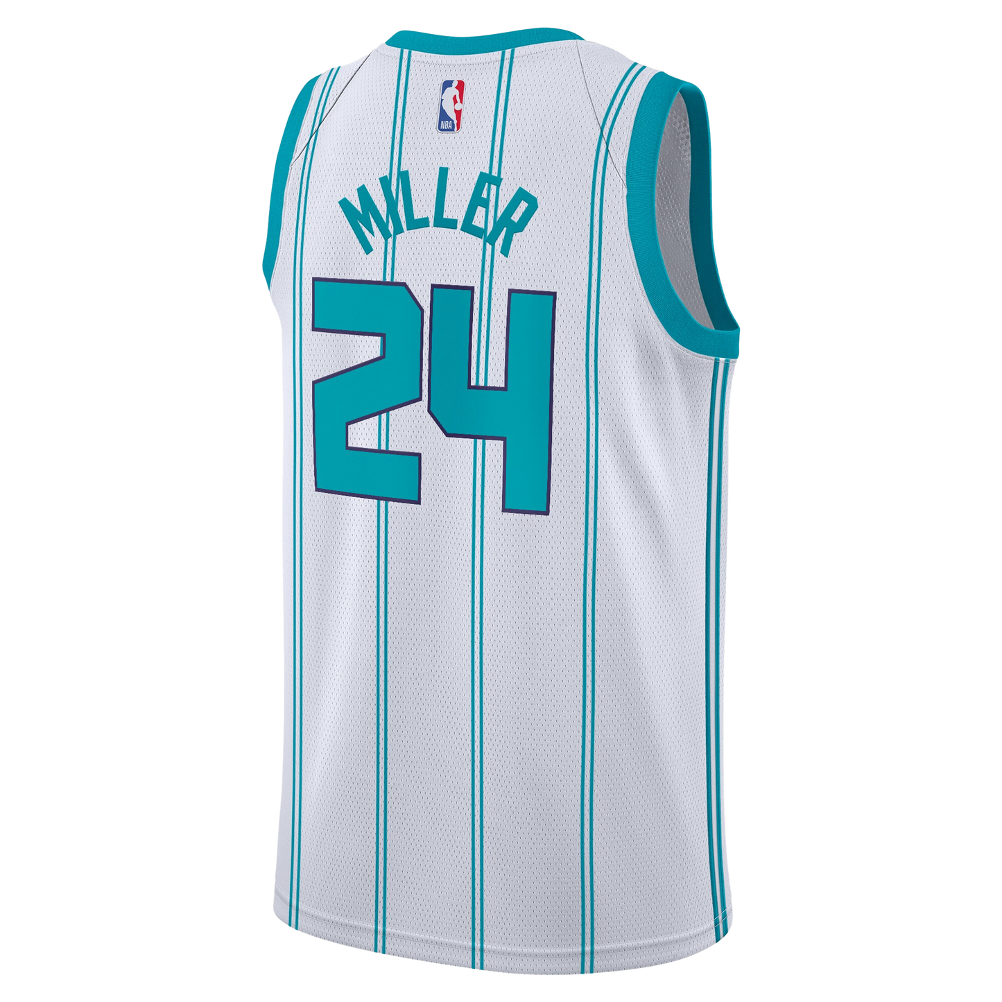 Charlotte Hornets White Association Jersey Brandon Miller #24
