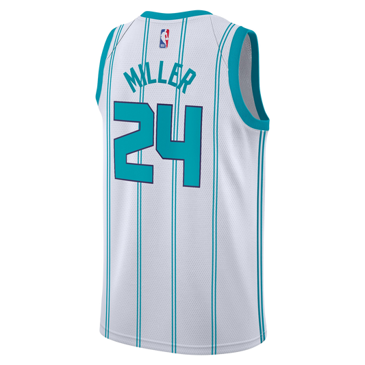 Charlotte Hornets White Association Jersey Brandon Miller #24