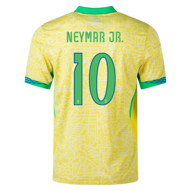 Brazil 2024 Home Jersey Neymar #10 back