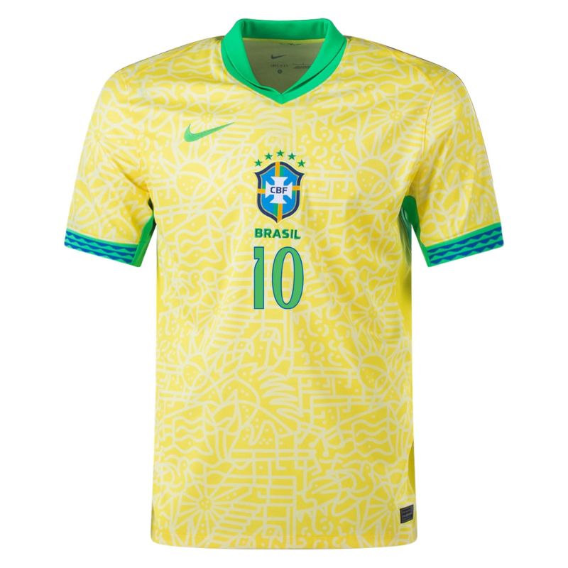 Brazil 2024 Home Jersey Neymar #10 front