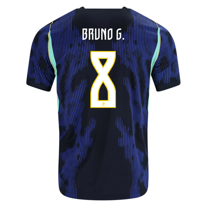 Brazil 2026 Away Jersey Bruno Guimarães #8