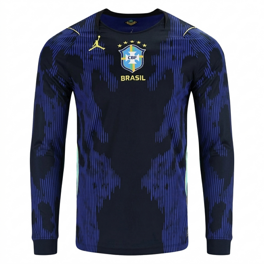 Brazil 2026 Away Long Sleeve Jersey