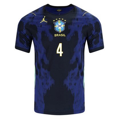 Brazil 2026 Away Jersey Marquinhos #4