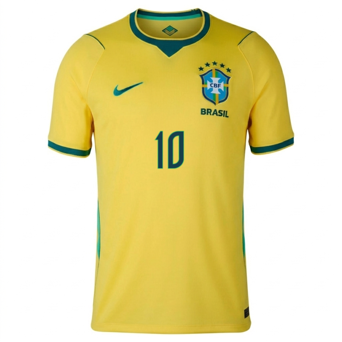 Brazil 2026 Home Jersey Vini Jr. #10