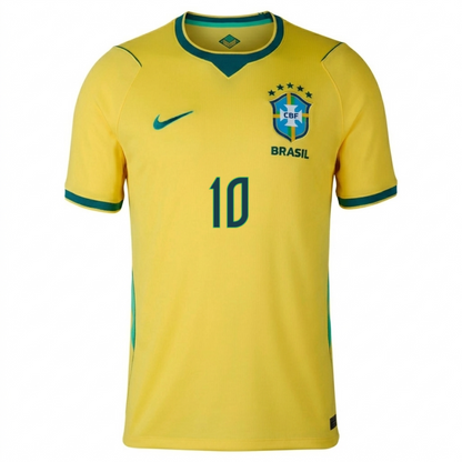 Brazil 2026 Home Jersey Vini Jr. #10