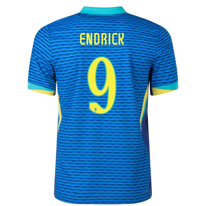 Brazil 2024 Away Jersey Endrick #9