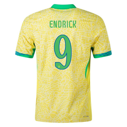 Brazil 2024 Home Jersey Endrick #9