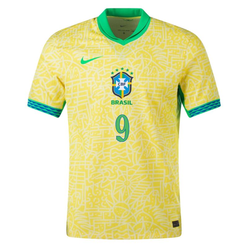 Brazil 2024 Home Jersey Endrick #9