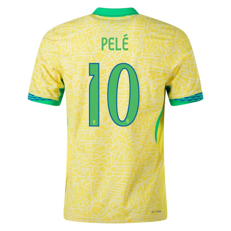 Brazil 2024 Home Jersey Pele #10