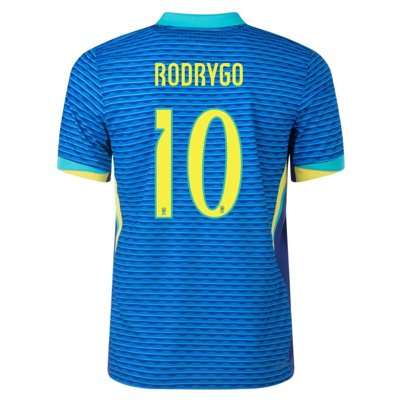 Brazil 2024 Away Jersey Rodrygo #10