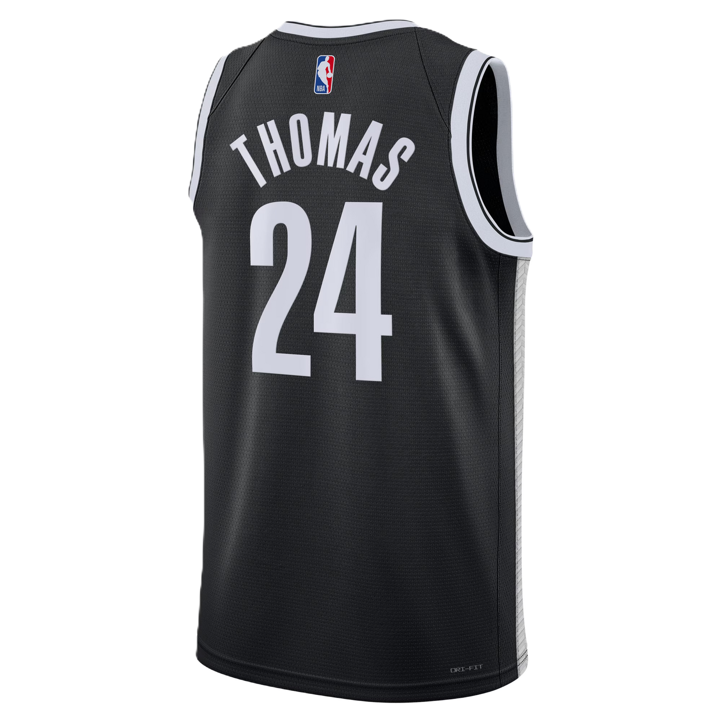 Brooklyn Nets Black Icon Jersey Cam Thomas #24