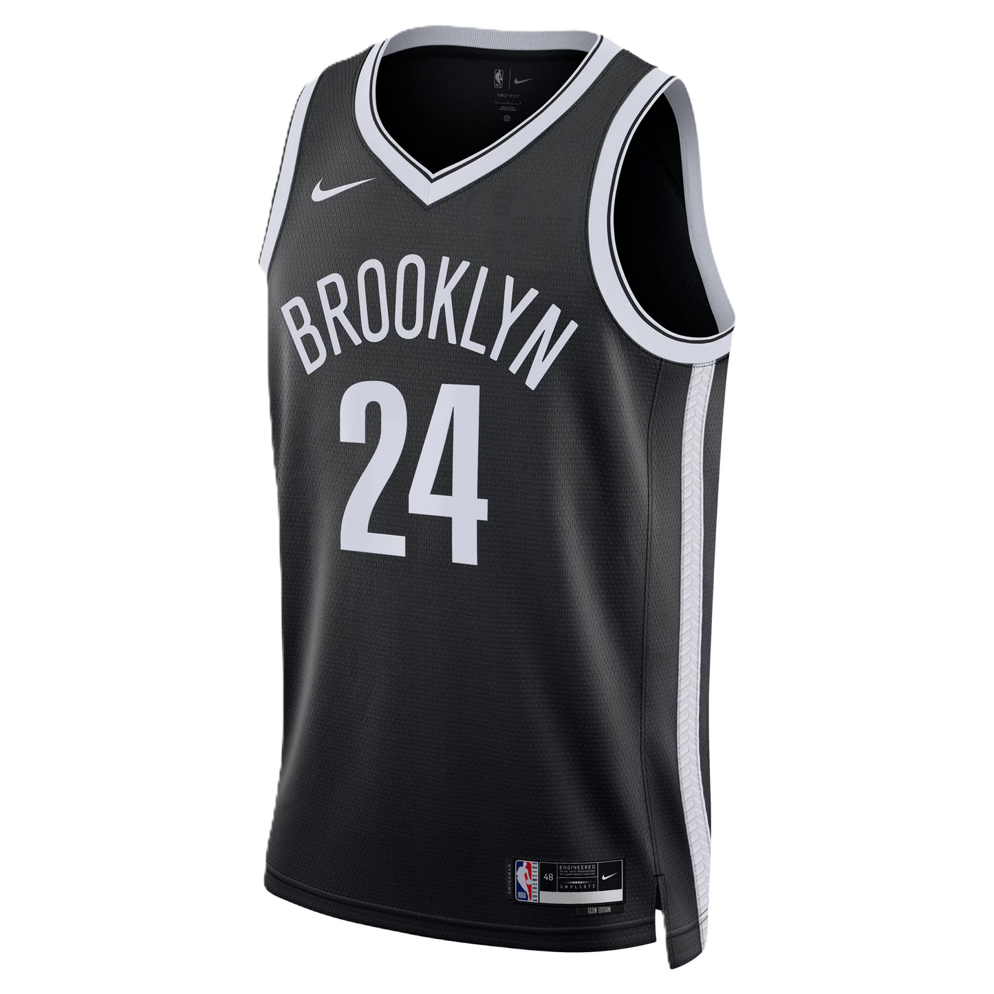 Brooklyn Nets Black Icon Jersey Cam Thomas #24
