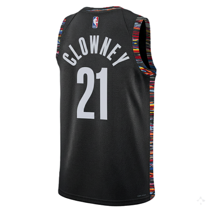 Brooklyn Nets Black 2025-2026 City Edition Jersey Noah Clowney #21