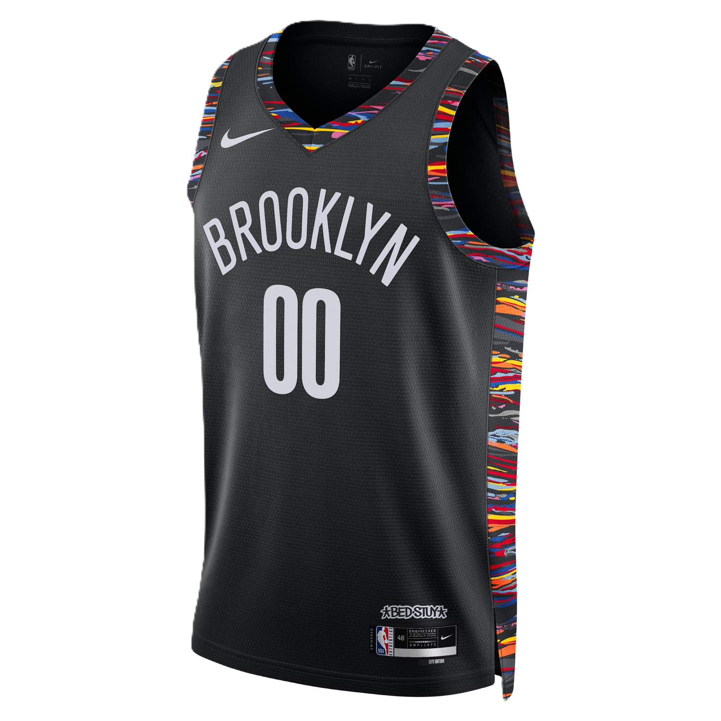Brooklyn Nets Black 2025-2026 City Edition Jersey Custom