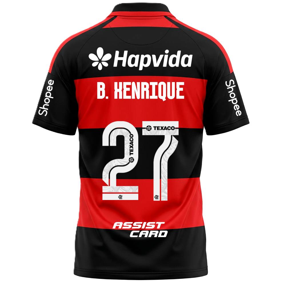 Flamengo 26/27 Home Jersey Bruno Henrique #27