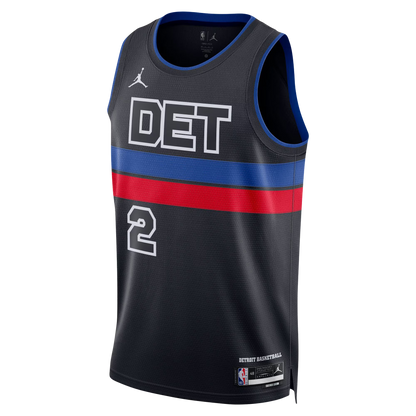 Detroit Pistons Black Statement Jersey Cade Cunningham #2