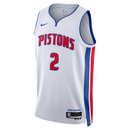 Detroit Pistons White Association Jersey Cade Cunningham #2