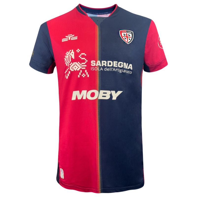 Cagliari 24/25 Home Jersey front