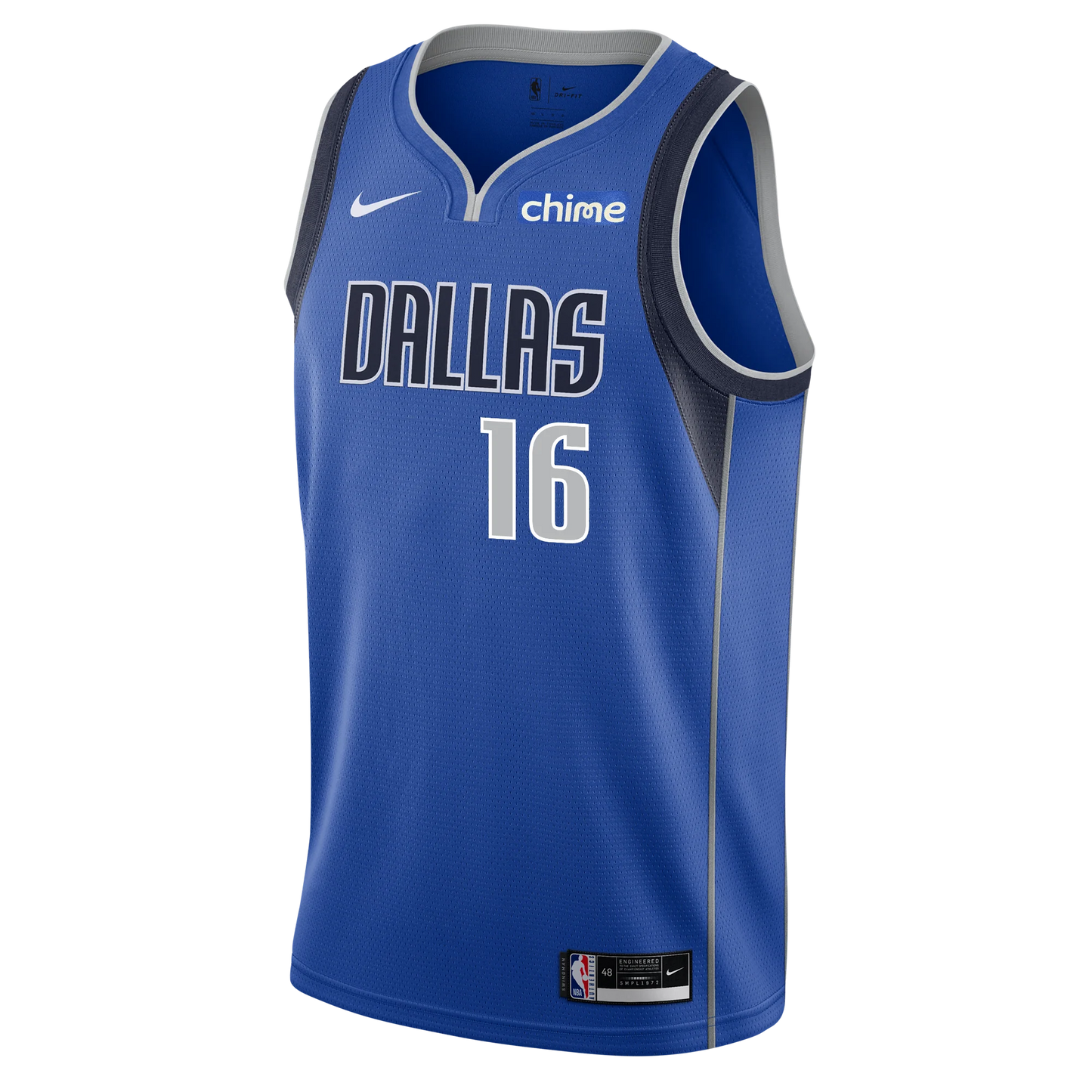 Dallas Mavericks Blue Icon Jersey Caleb Martin #16