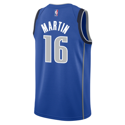 Dallas Mavericks Blue Icon Jersey Caleb Martin #16