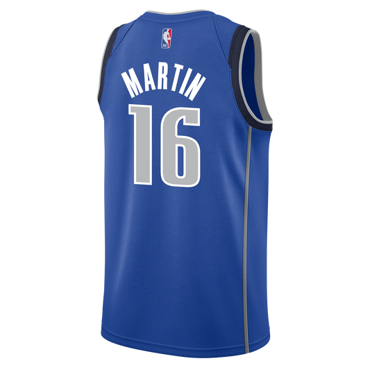 Dallas Mavericks Blue Icon Jersey Caleb Martin #16