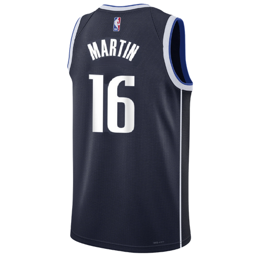 Dallas Mavericks Navy Statement Jersey Caleb Martin #16